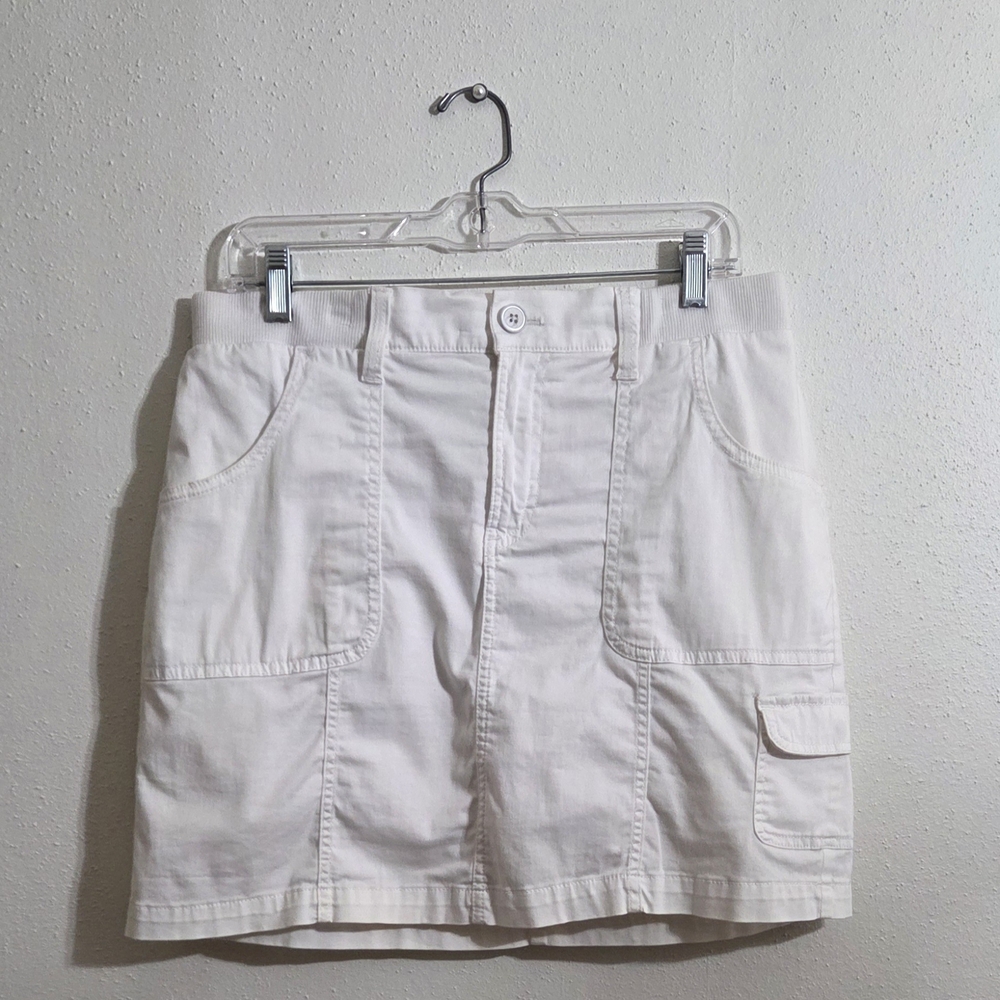 Croft & Barrow White Mini Skort (Sz. 12)